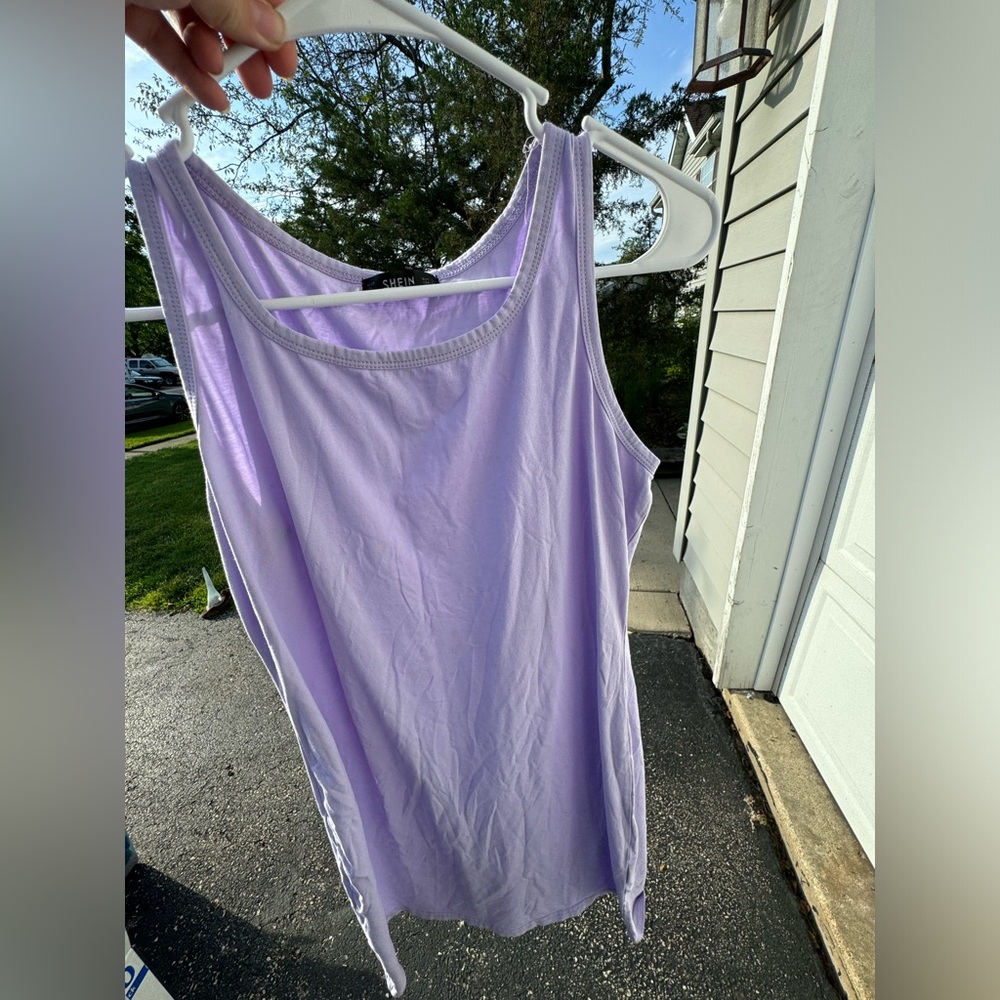 Purple dress